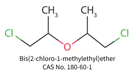 Bis(2-chloro-1-methylethyl)ether compound