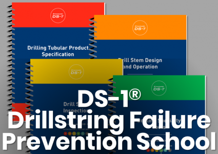 DS-1 booklet covers. Drillstring Failure Prevention School